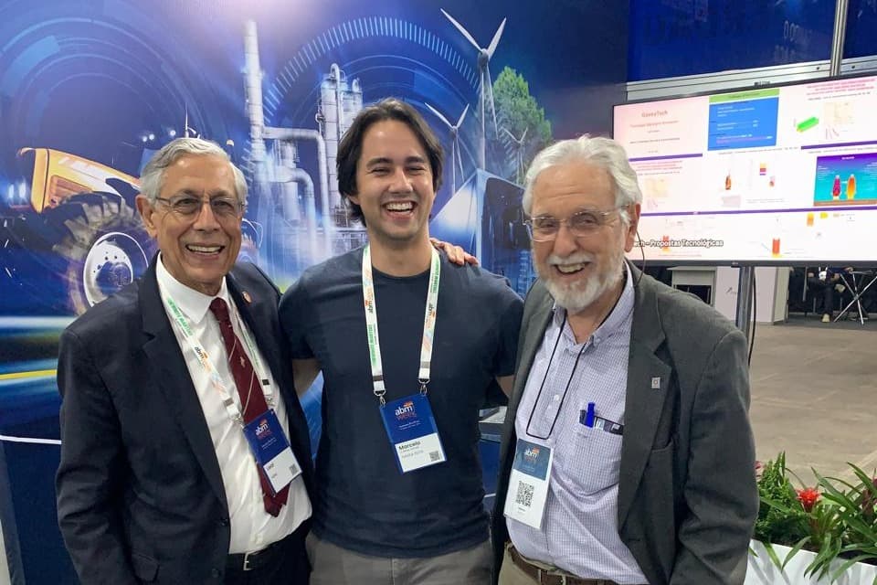 Visita do diretor-presidente da ABM, Dr. Horacidio Leal